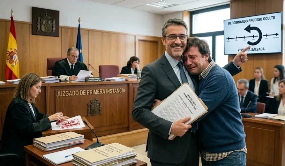 Cómo logramos paralizar la subasta de una vivienda